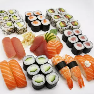 Plateau 44 pièces mixte le comptoir à sushis