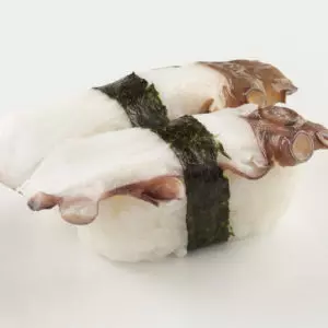 Sushis poulpe le comptoir à sushis
