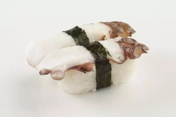 Sushis poulpe le comptoir à sushis