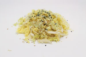 Accompagnement chou le comptoir à sushis