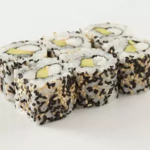 California rolls crevette avocat le comptoir à sushis