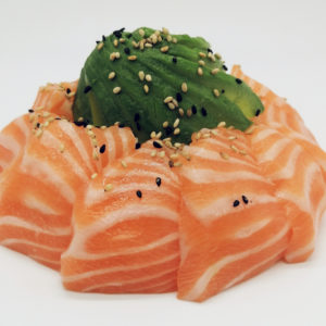 Chirashi saumon le comptoir à sushis