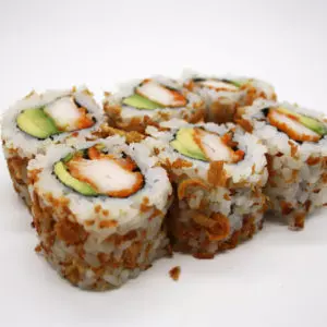 Crispy california rolls poulet le comptoir à sushis
