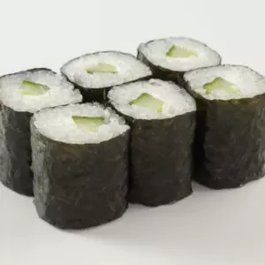 Maki concombre fromage menthe le comptoir à sushis