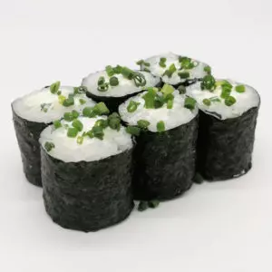 Makis fromage ciboulette le comptoir à sushis