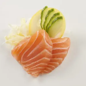 Sashimis saumon le comptoir à sushis