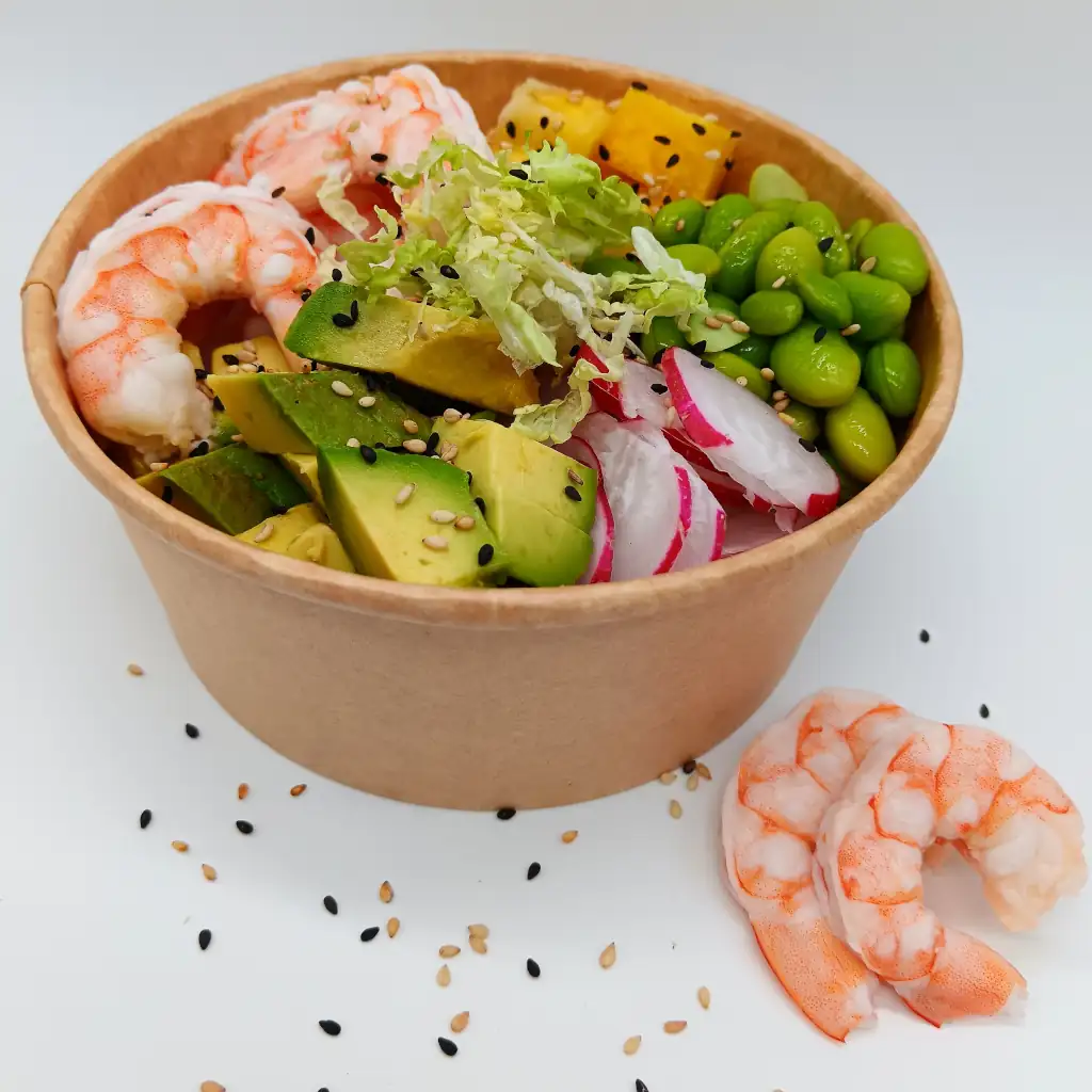 Poké bowl crevette - Le Comptoir à Sushis