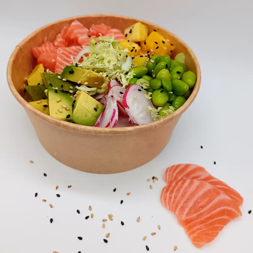 Poké bowl saumon - Le Comptoir à Sushis