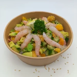 Salade de crevettes